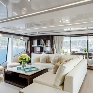 Bridge deck seating