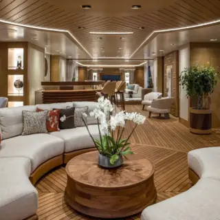 Main deck aft lounge area