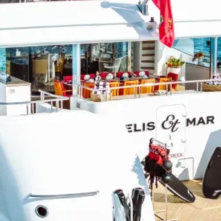 ELIS ET MAR - Main deck aft aerial view