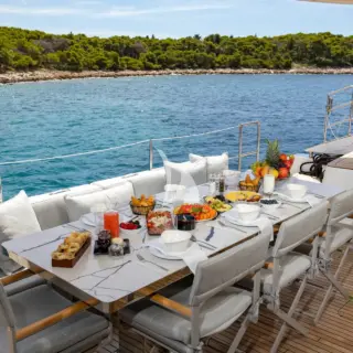 Main deck aft terrace