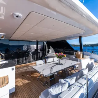 Main deck aft terrace