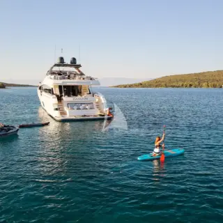 Tranquil water sports