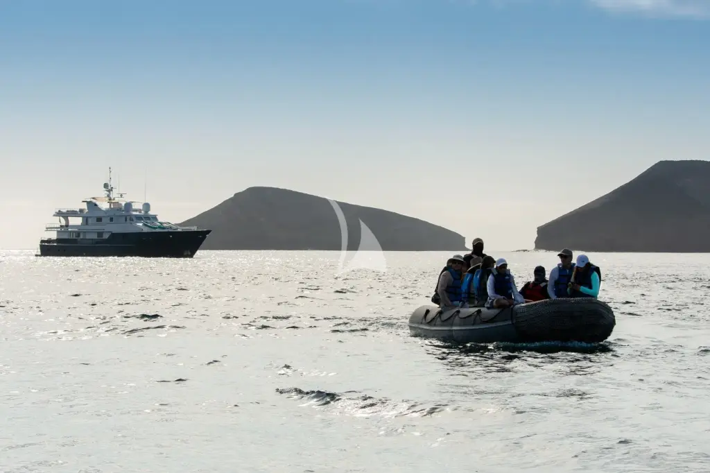 GALAPAGOS EXPLORER - At anchor