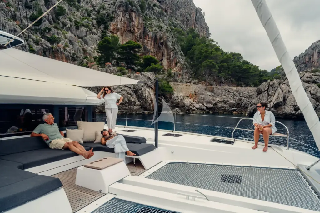 ALMOSTA ROAD - Relaxing on the foredeck