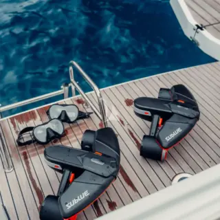 Seascooters on board