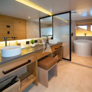 Master bathroom
