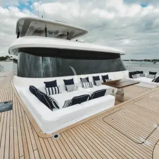 Bow lounge area