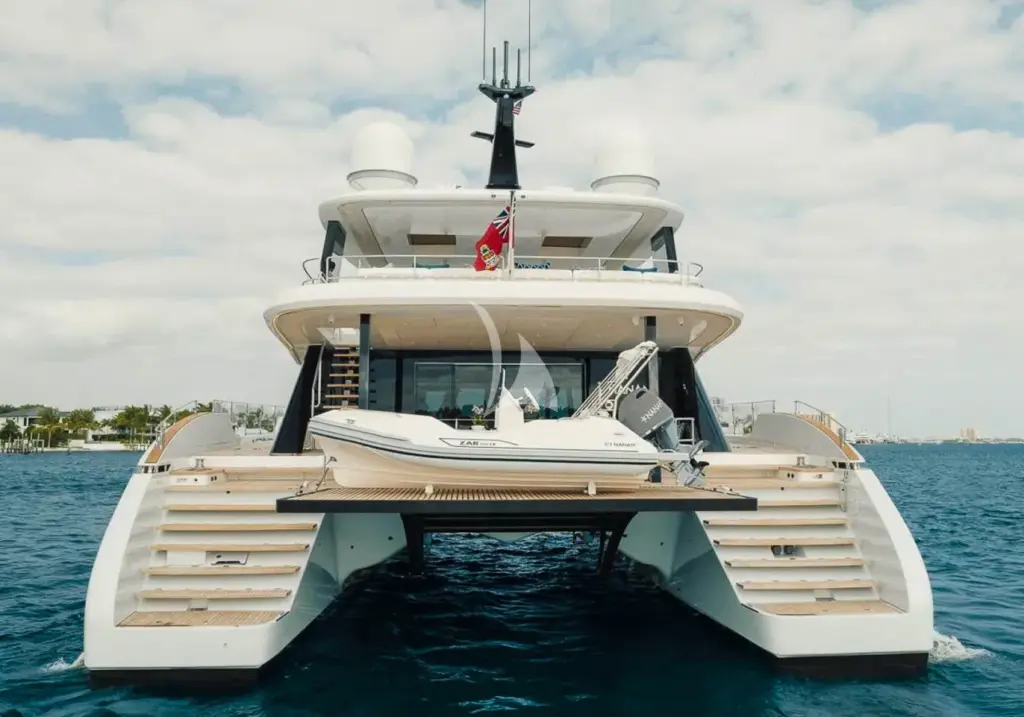 NJOY raised swim platform