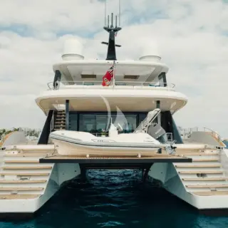 NJOY raised swim platform