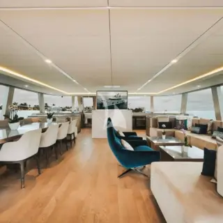 Interior lounge and dining