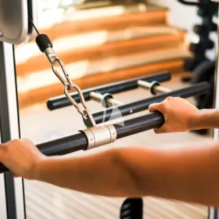 Beach club fitness equipment