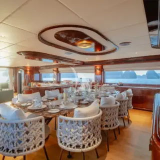 Main deck dining area