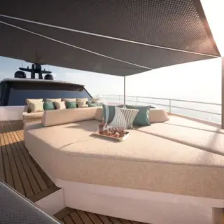 Foredeck Lounging area