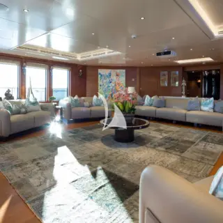 Upper deck salon
