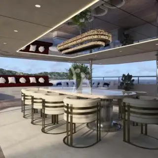 JOIA THE CROWN JEWEL - Upper aft deck (rendering)