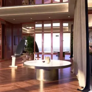 JOIA THE CROWN JEWEL - Bridge deck Gym & Spa (rendering)