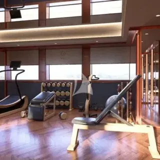 JOIA THE CROWN JEWEL - Bridge deck Gym & Spa (rendering)