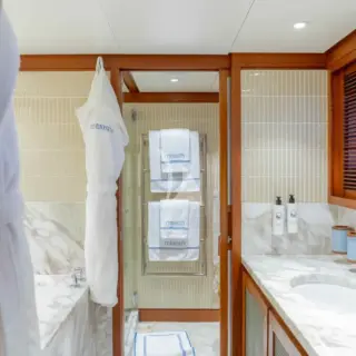 Master cabin bathroom