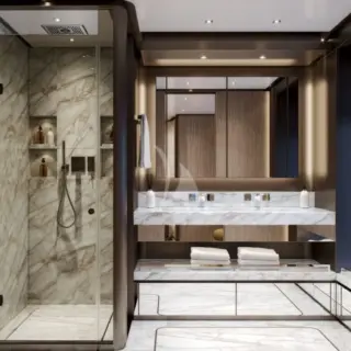 SILVER FOX (YET) - Main deck - Guest ensuite