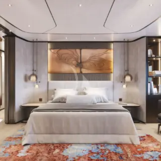 SILVER FOX (YET) - Main deck - VIP cabin