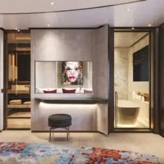 SILVER FOX (YET) - Main deck - VIP Living room/Ensuite