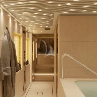 SILVER FOX (YET) - Beach club - Cold plunge pool/Hammam area