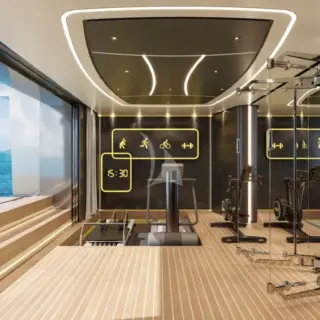 SILVER FOX (YET) - Beach club - Gym