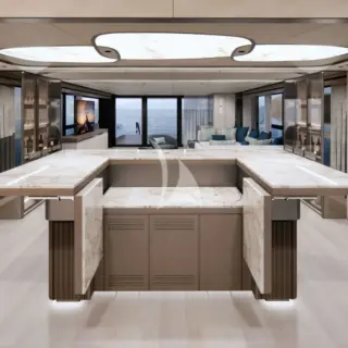 Convertible Dining Table/Bar - Salon - Rendering