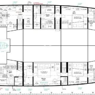 TESNI - Layout Cabins