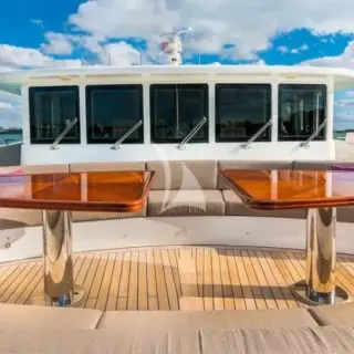 Bridge Deck fwd Coffee tables