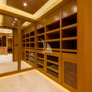 Master walk-in wardrobe