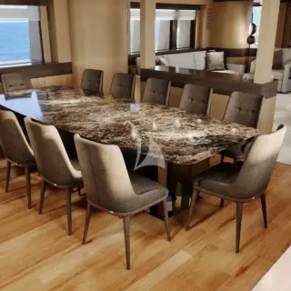 Dining area Rendering- refit 2025/2026