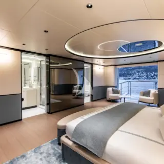 FELICITA - Master stateroom with folding balcony