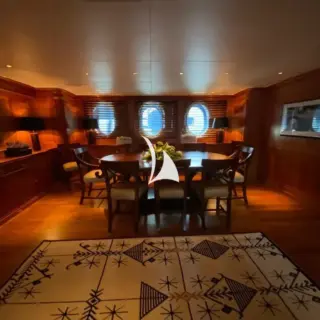 Lower deck lounge