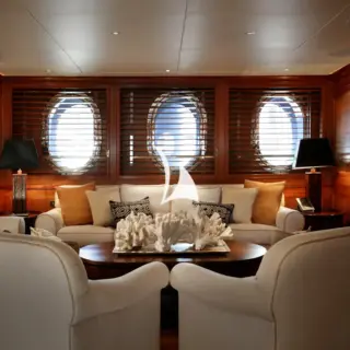 Lower deck lounge