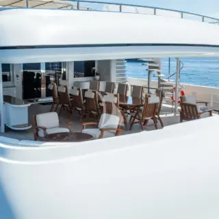 Bridge Deck Aft Seating