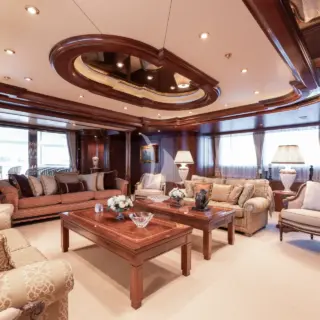 Main Salon looking aft