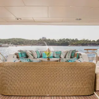 Aft deck