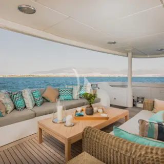 Aft deck
