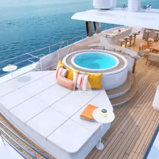 Sun Deck Aft/Jacuzzi