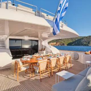 Aft deck