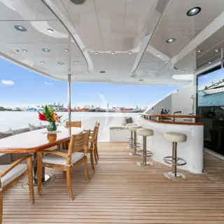 Aft deck