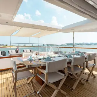 Bridge Deck Looking Aft