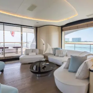 Main Salon Looking Aft