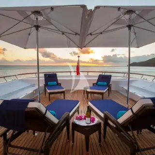 Bridge deck loungers