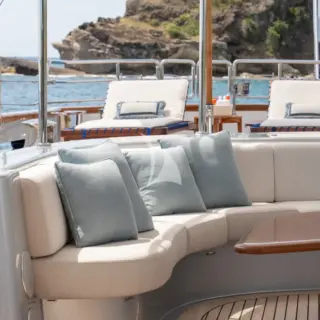 MALTESE FALCON - Aft Shaded Cocktail Area