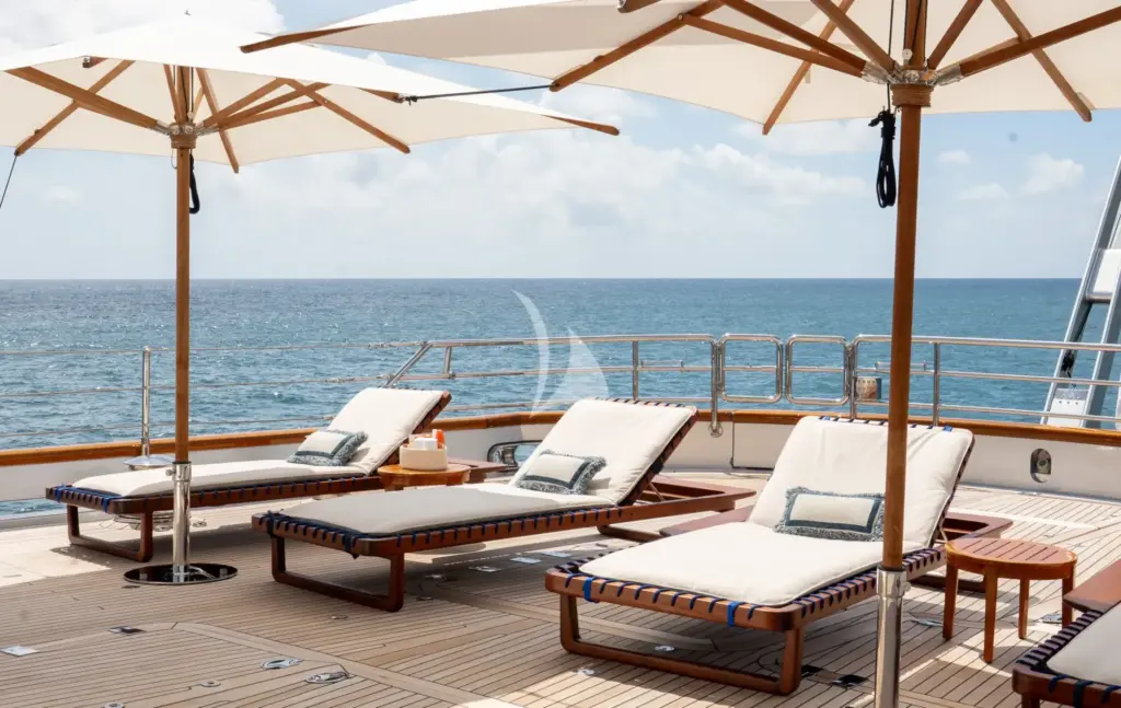 MALTESE FALCON - Main Deck Aft Sunbathing Area