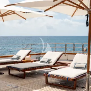 MALTESE FALCON - Main Deck Aft Sunbathing Area