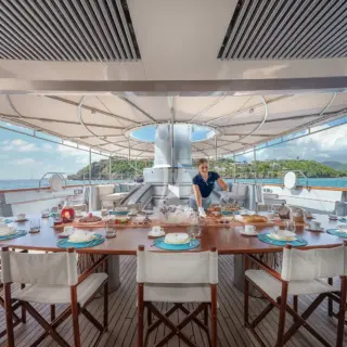 MALTESE FALCON - Main Deck Aft Dining