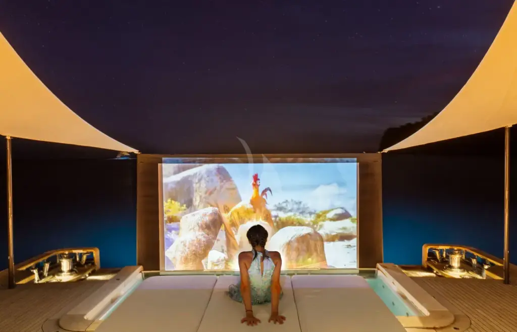 LIV LOVE (YET) - Main deck aft open air cinema